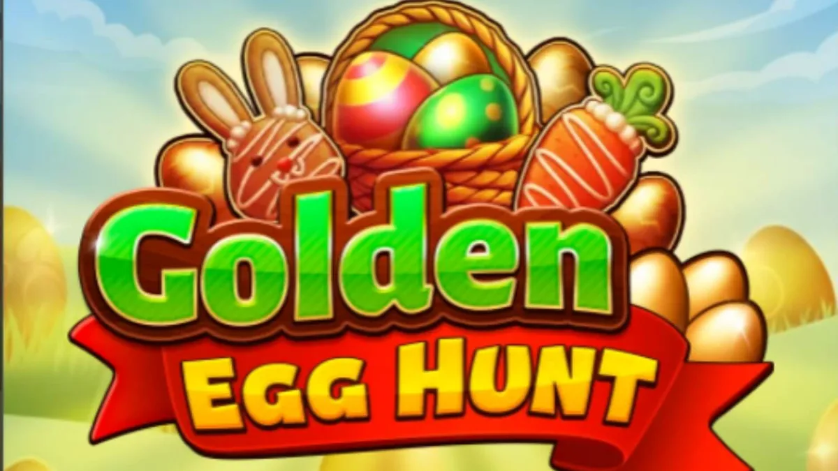 Tampilan visual slot Golden Egg Hunt dengan tema musim semi yang cerah