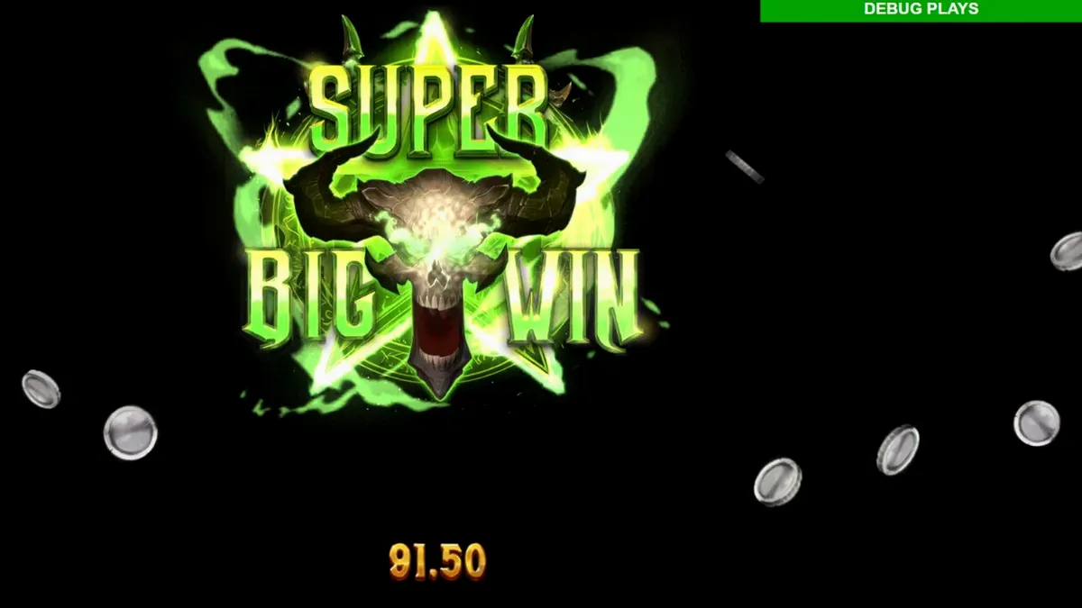 Tampilan visual slot Hellreign Scatter Magnet dengan nuansa dunia bawah yang kelam.